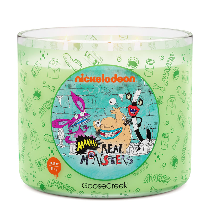 Aaahh!! Real Monsters Nickelodeon 3-Wick Candle E5