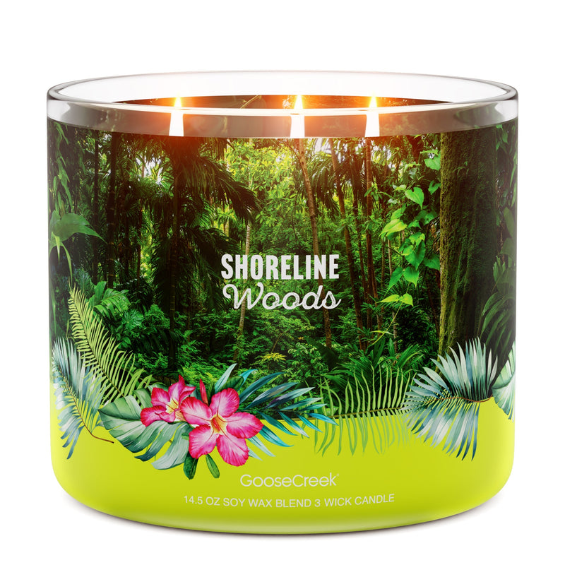 Shoreline Woods 3-Wick Candle Z1